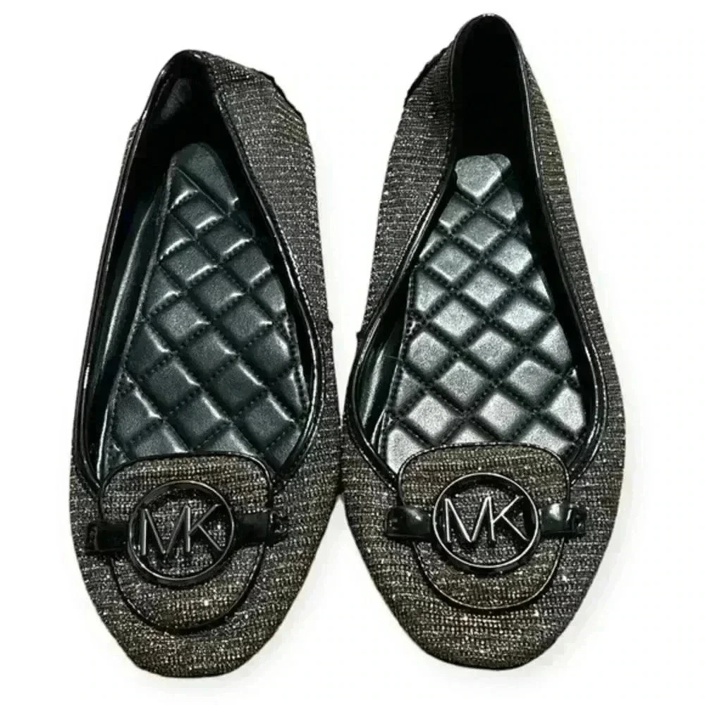 GLITTER MICHAEL KORS FLATS - Picture 1 of 4